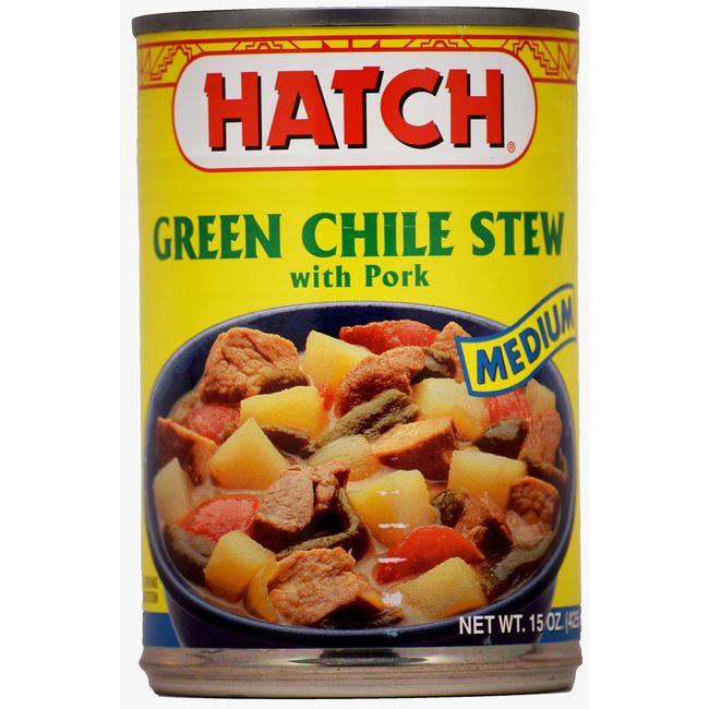 Hatch Green Chile Stew with Pork (Pack of 6)