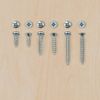 200-Piece Wood Screw Set, Assorted Sizes for Woodworking & DIY Projects