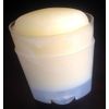(30) BROWN Plastic Deodorant Containers - New & Empty 2.5 Oz, BPA Free, Twist-up, Bottom-Fill, Classic Oval Shape