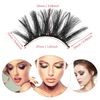 Molain Multi-layered Lashes False Eyelashes Dramatic 25MM Faux Mink Lashes Pack 5 Pairs Wispy Long Thick Fluffy Strip Eye Lashes (style#24)