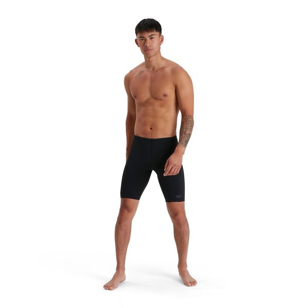 Speedo Men's Essential Endurance Plus Jammer Swimwear - Black, Size 28