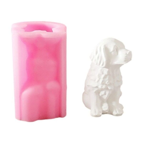 Pet Dog Decorations Mold Mold Silicone Aromatherapys Handmade