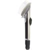 Steel Soap Dispensing Dish Brush 10 In