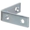Hardware Essentials Zinc Corner Brace (5" x 1"), 5 Pack