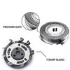HQ8 Replacement Heads Compatible with Philips Aquatec Shavers, HQ8 Razor Blades Fit for Norelco Aquatec HQ8 Series Electric Shavers PT720 AT880 AT810 Heads, New Upgraded HQ8 Blades, 3-Pack