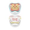 Dr. Brown's Prevent Soothers - Animal Faces, Blue, 0-6 Month, 2 Pack