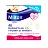 Milton Sterilising Tablets - 40 Tablets 40 Count (Pack of 1)