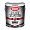 (1)-Krylon Rust Tough Oil-Based Satin Rust Control Enamel, White, 1 Gal.
