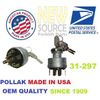 31-297 POLLAK IGNITION SWITCH UNIVERSAL MADE IN USA TO015A