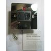 Replacement for Switched Switch Spur Fused Socket Light Neon Polished Chrome Mirror Flat Plate