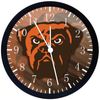 Cleveland Browns Black Frame Wall Clock E205