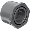 Spears 837 Series PVC Pipe Fitting, Bushing, Schedule 80, 2-1/2" Spigot x 1-1/2" Socket