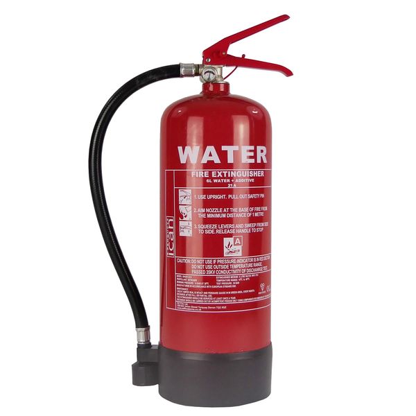 iCan 6L Water Fire Extinguisher - Eco-Friendly Solution - Efficient Defense for Class A Fires