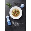 MasterClass Pepper Mill or Salt Grinder with Interchangeable Cap, Plastic, Blue Ombré, 12 cm