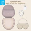 khanka Hard Carrying Case for Apple AirPods Max Wireless Over-Ear Headphones,Sandy Case