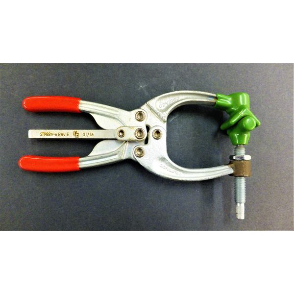 DE-STA-CO ST988V-6 Rev E MODIFIED SQUEEZE ACTION CLAMP, SEE DESCRIPTION