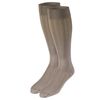 NuVein Women's Compression Socks, 15-20 mmHg Support, Cable Knit Pattern, Over Calf Knee High, Tan, Medium