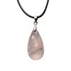 VIE Teardrop Faceted Pendant (Rose Quartz)