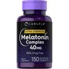 Melatonin 40 Mg Complex Ashwagandha Chamomile Extra Strength Sleep Aid, 150 Tabs
