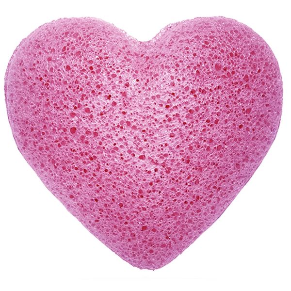 Japanese Konjac Heart Sponge - Lavender