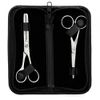 AMA PROFESSIONAL TECH SET - 5" SATIN SCISSOR & 5.25" THINNER w/ CASE