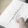 Congratulations Greeting Cards and Envelopes, Blank Inside, A2 Size, 25 per Pack