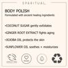 SPARITUAL Jasmine Tuberose Body Polish, 6.7 fl oz (177 ml)