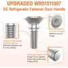 [2 Pack] WR01X11007 Refrigerator Range Door Handle Fastener Compatible with Ge