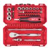 Milawaukee Ratchet Socket and Bit Set 1/4" 38 Piece