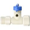 John Guest PASVPP5 Angle Stop Adapter Valve, 1/2" x 3/8" x 1/4"