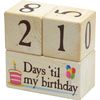 Days 'Til Countdown Blocks - 3 pc Set - Made in USA