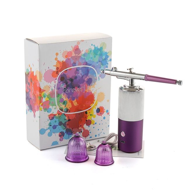 Portable Cordless Airbrush Gun Airbrush Kit for Make Up, Painting, Tattoo,  Manicure, Craft , Cake Spray, Model Air Brush and Nail 