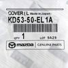 Mazda Tow Hook Cover - KD53-50-EL1A