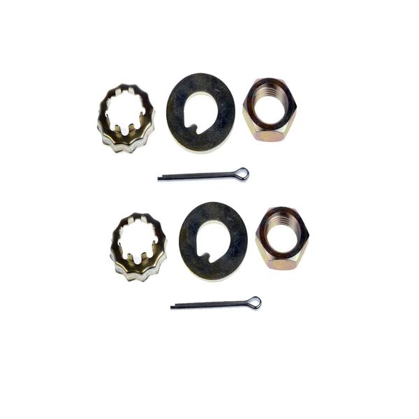 Front Spindle Lock Nut Kit Fits 1996-2003 Dodge Ram 3500 Van