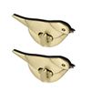uxcell 2 Sets Bird Purses Twist Lock Clutches Closures for DIY Bag Making - Brussed Brass
