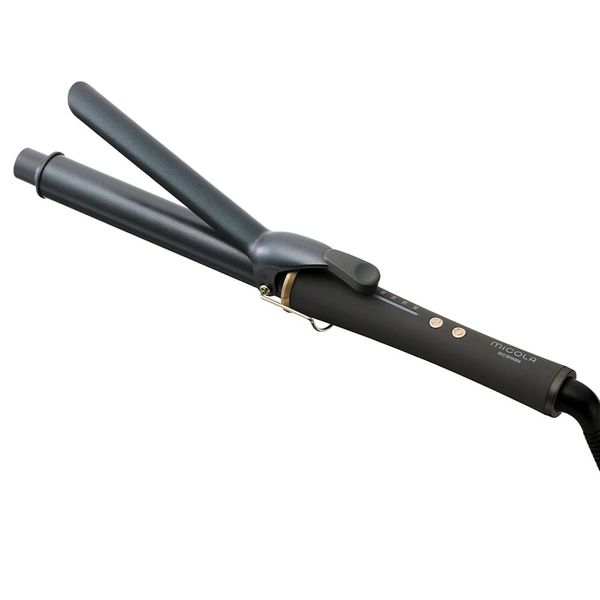 Iris Ohyama MiCOLA HIR-MC201-H Curling Iron, Soldering Iron, Pipe Diameter 1.1 inches (28 mm), Suitable for Overseas Use, Temperature Adjustable, Dark Gray