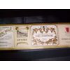 WINE, CHAMPAGNE, LIQUEUR LABELS PREPASTED WALLPAPER BORDER # 687610