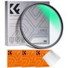 K&F Concept 77mm Shimmer Diffusion Filter, Soft Filter, 18 Layer Coating, Soft Drawing, Perfect for Portraits, Includes 1 Cleaning Cloth (Nano-Klear)