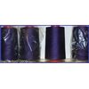 Purple 27 Overlocking Sewing Machine Polyester Thread Four 5000 Yards Cones