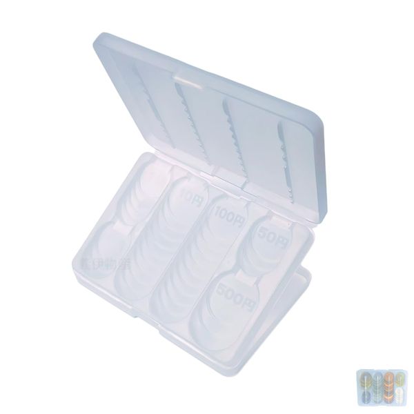 Smart Coin Case, Back Side Can Hold Bills and Receipts, Storage, Slim Type, Stationery