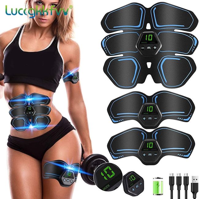 Electric Muscle Stimulator Buttocks Hip Trainer ABS Fitness Slimming Body  Toner