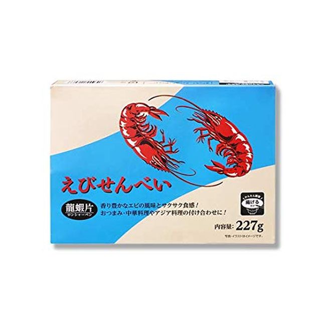 Mei Hula Krupuk udang Ebisen no Moto, 8.9 oz (227 g), Red Dragon Shrimp Shrimp Pencil