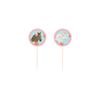 PD-Party 7031634 Cocktail Picks, Multicolor, 6.5 cm