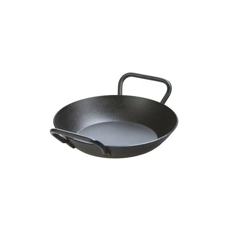 Lodge Pre-Seasoned Carbon Steel Skillet - Use in the Oven, on the Stove, on the Grill, or Over a Campfire - 8 Inch Dual Handle