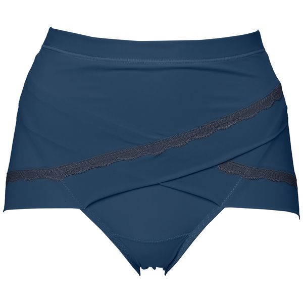 Atsugi 88238AS Women's Panties, Pelvic Makeup, Pelvic Cross Shorts, Hip Lifter, dark navy