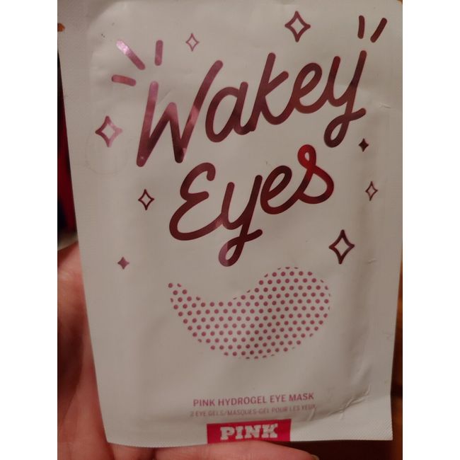 Victoria's Secret PINK Hydrogel Eye Mask Wakey Eyes +BONUS Face Mask Surprise