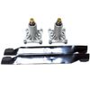 Deck Blade Spindle Kit Combo Set for 42" 46" Deck Poulan Lawn Mower Tractor
