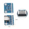 sourcing map USB TYPE C Breakout Board Female 2.54MM Connection with Pin Header Connector