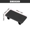 X AUTOHAUX 6pcs Rocker Switch Panel Cover Automotive Toggle Switch Hole Black