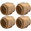 SharkBite /CASH ACME U518LFA4 4-Pack 3/4" end stop, 3/4 inch, 4 count